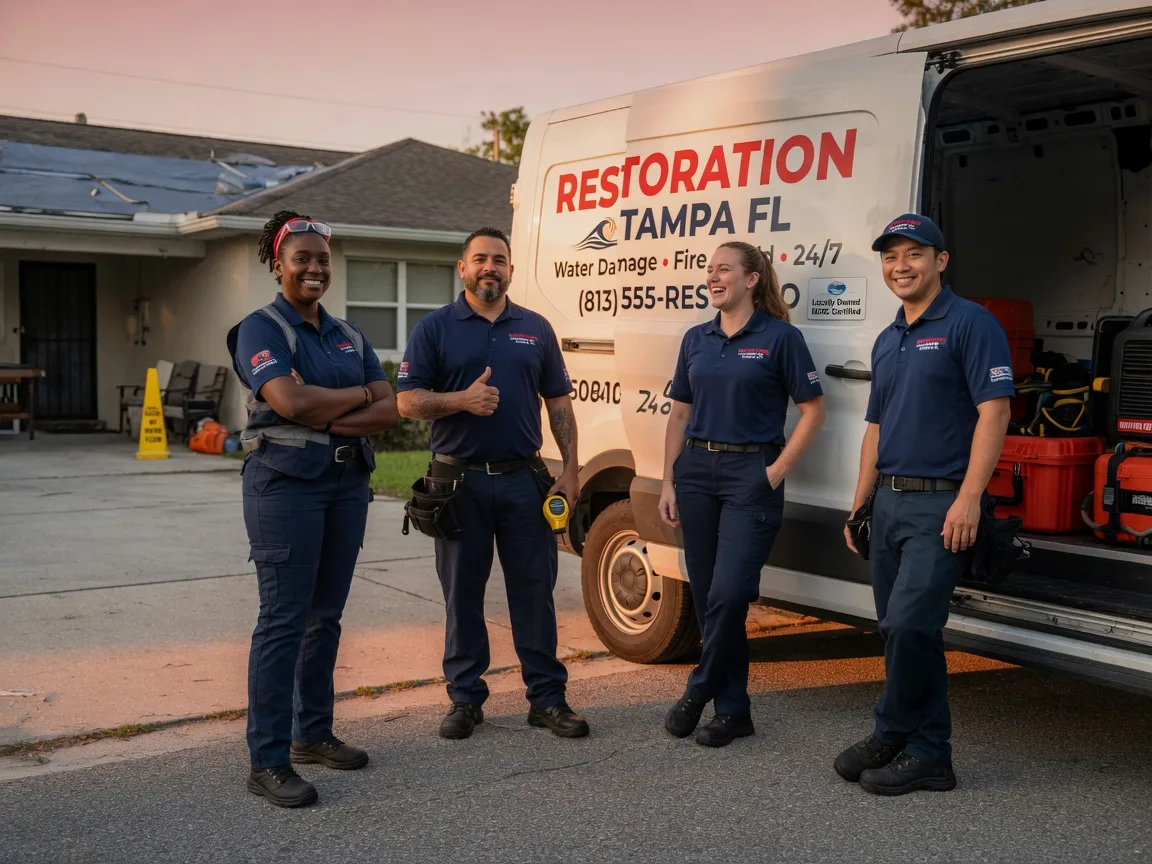 Water Damage Restoration company in Cucumber, WV