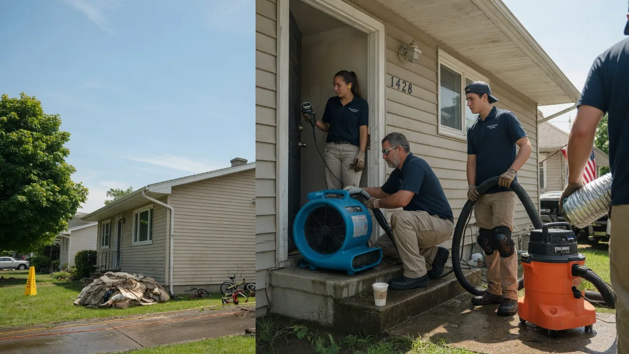 Water Damage Restoration in Cucumber, WV near me